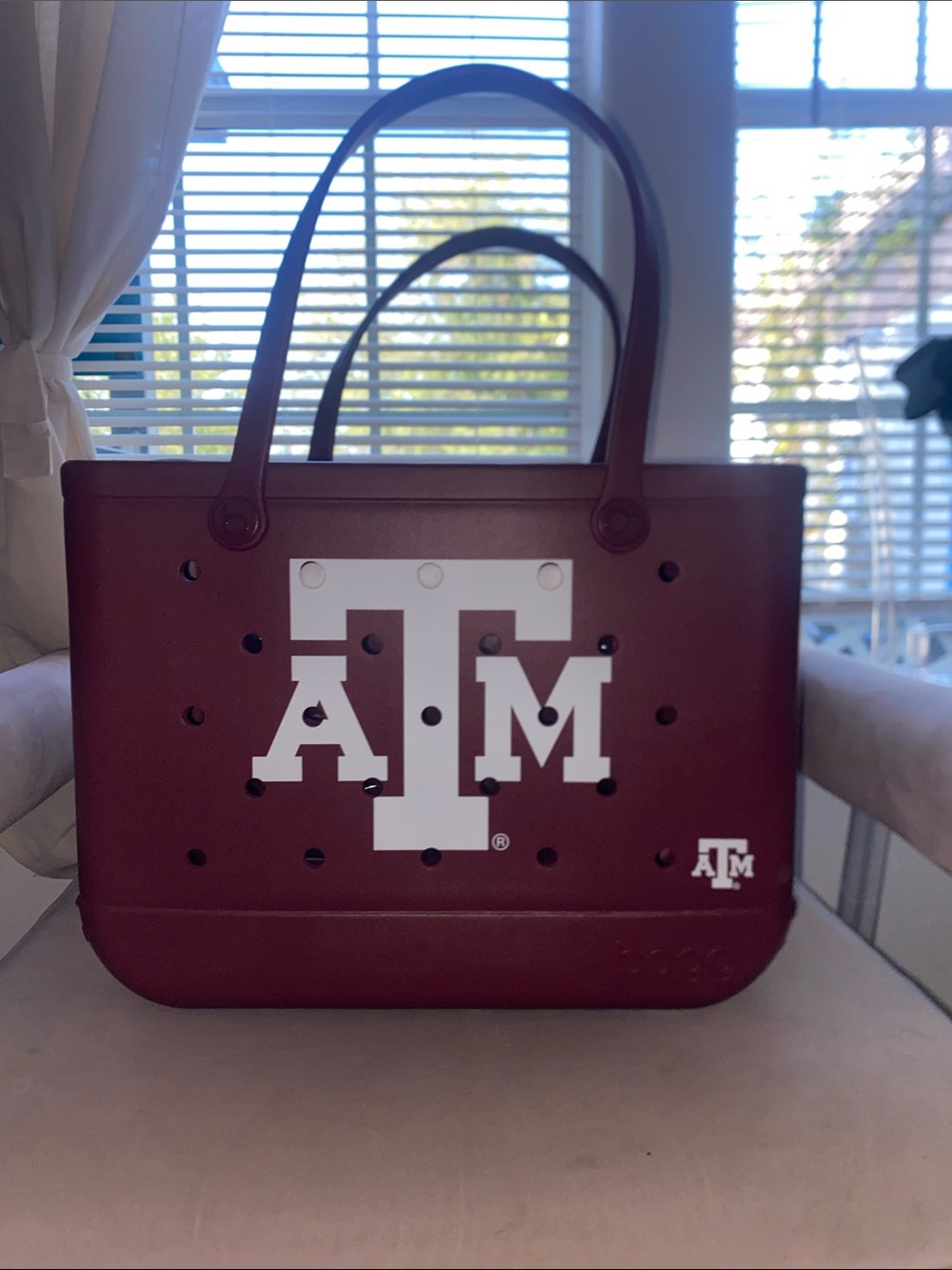 Maroon Logo Tote Bag - Maroon